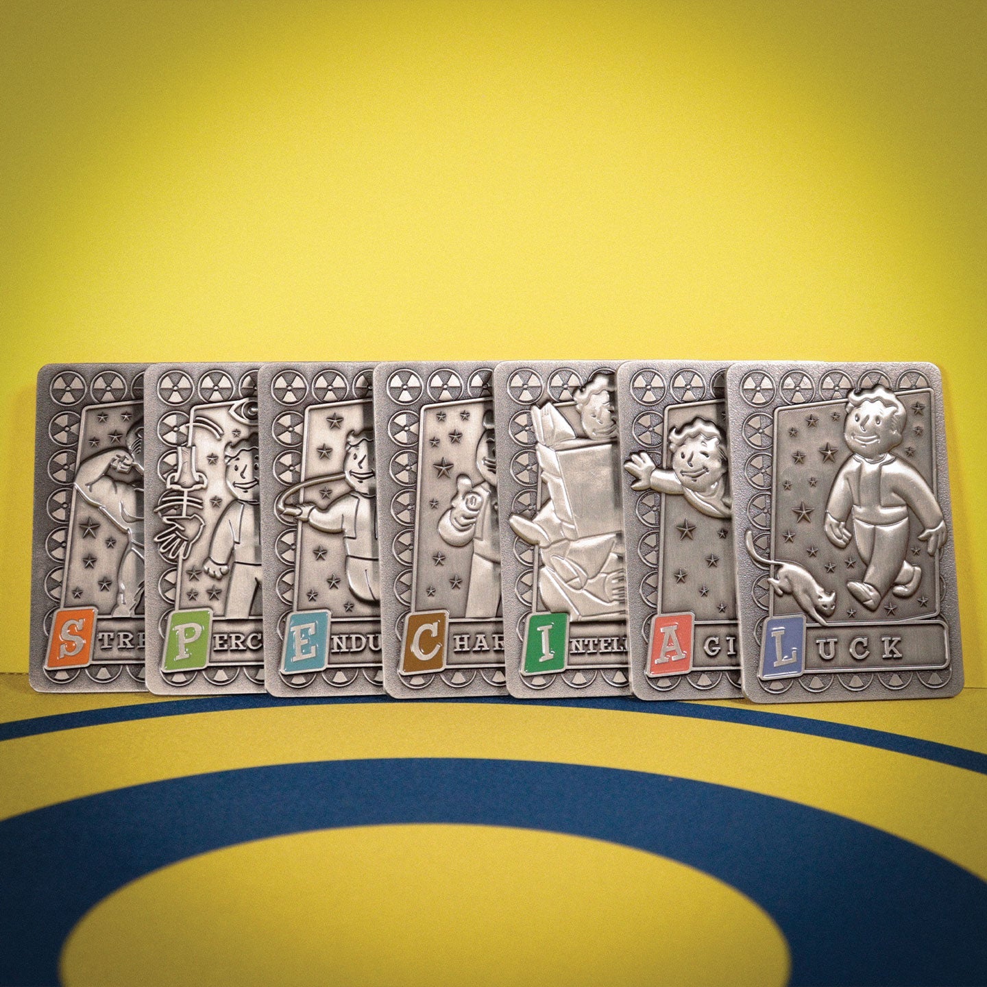 Fallout - S.P.E.C.I.A.L. Perk Card Collectors Album - Ingot Set