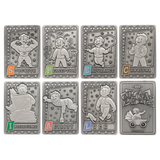 Fallout - S.P.E.C.I.A.L. Perk Card Collectors Album - Ingot Set