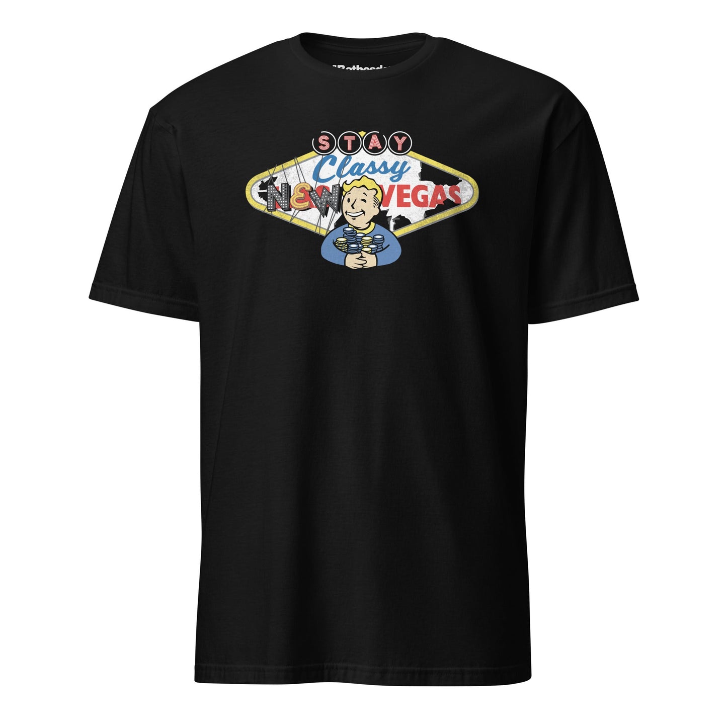 Fallout - Bleiben Sie Classy New Vegas Poker - T-Shirt