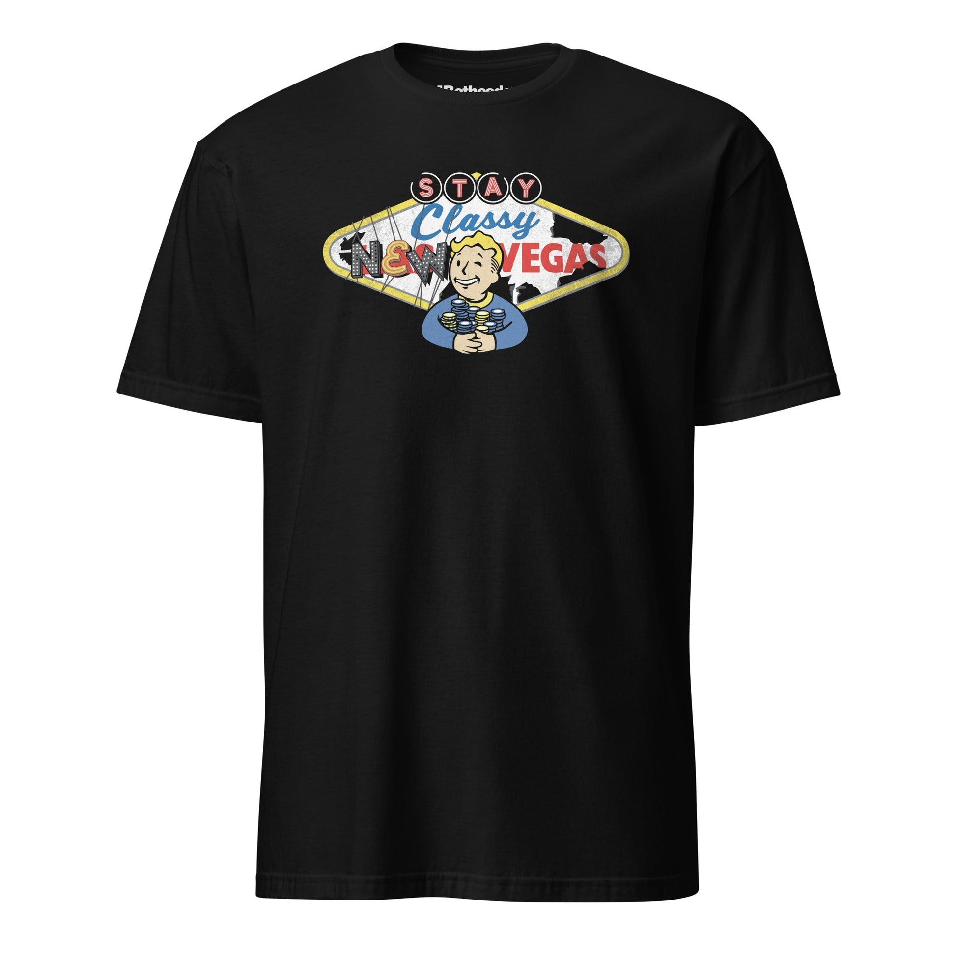 Fallout - Bleiben Sie Classy New Vegas Poker - T-Shirt