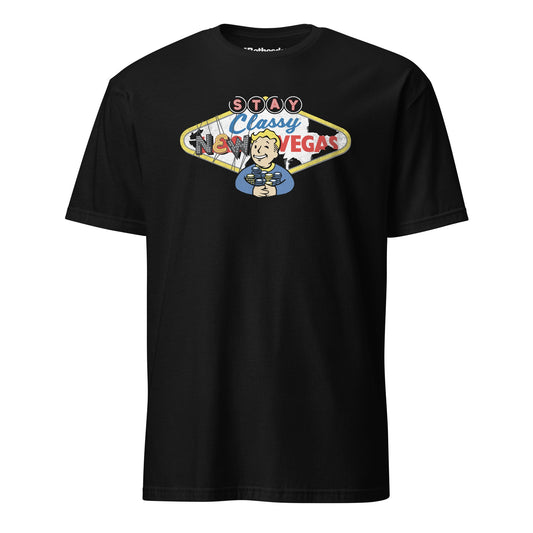 Fallout - Bleiben Sie Classy New Vegas Poker - T-Shirt