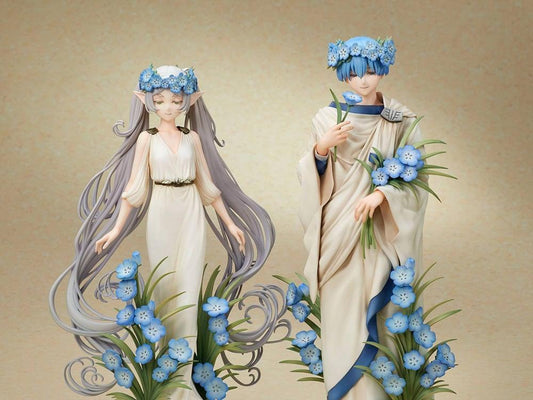 Frieren Beyond Journeys End - Friren und Himmell Art Nouveau Style 1-7 - Statue - 2er Set