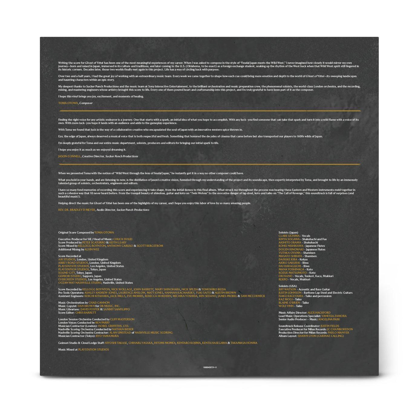 Ghost of Yotei - Original Video Game Soundtrack - 2LP Vinyl