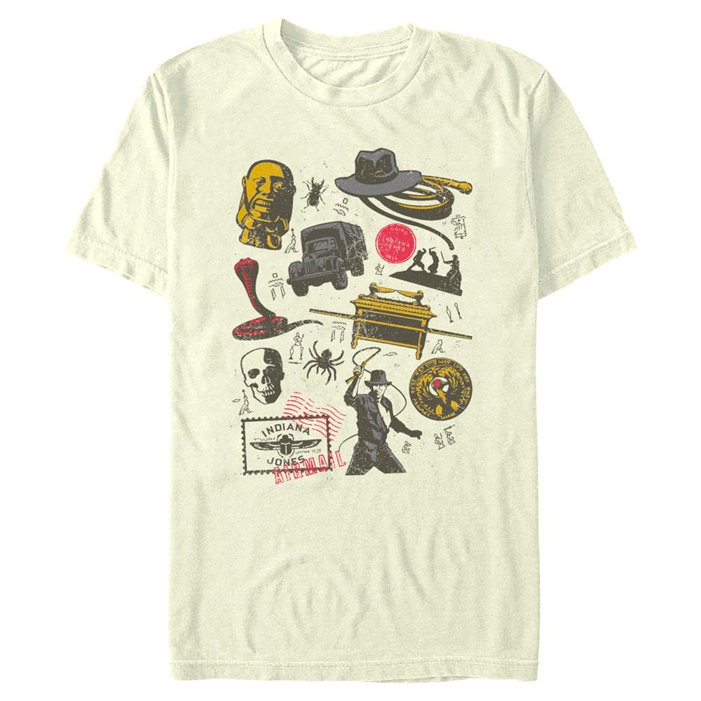 Indiana Jones - Icon Jumble - T-Shirt