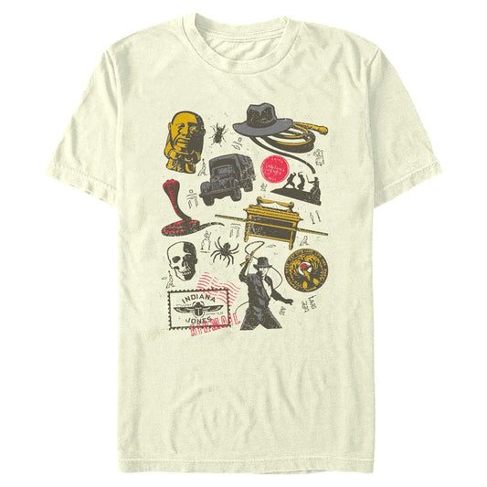 Indiana Jones - Icon Jumble - T-Shirt