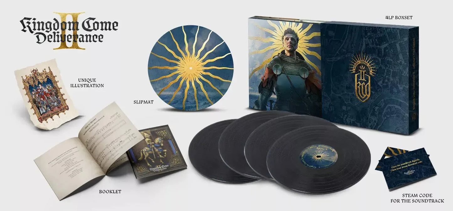 Kingdom Come Deliverance II - Offizielle Kingdom Come Deliverance II Soundtrack Collectors Edition - 4LP Vinyl