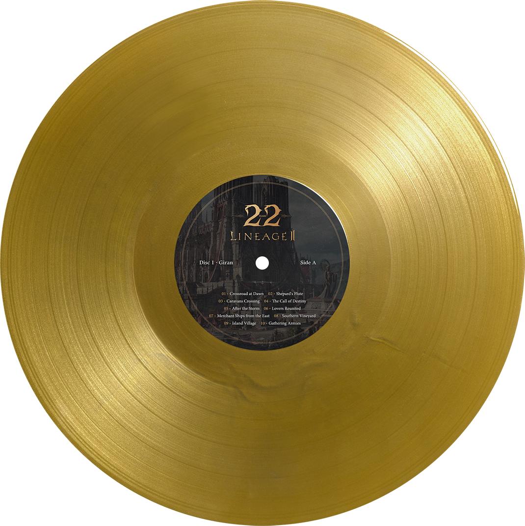Lineage II – 22 Jahre Original Soundtrack – Gold – 2LP – Vinyl