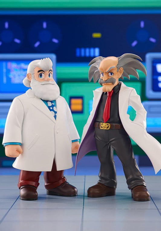 Mega Man - Dr. Wily und Dr. Light Oshi Works - Statue - 2er Set