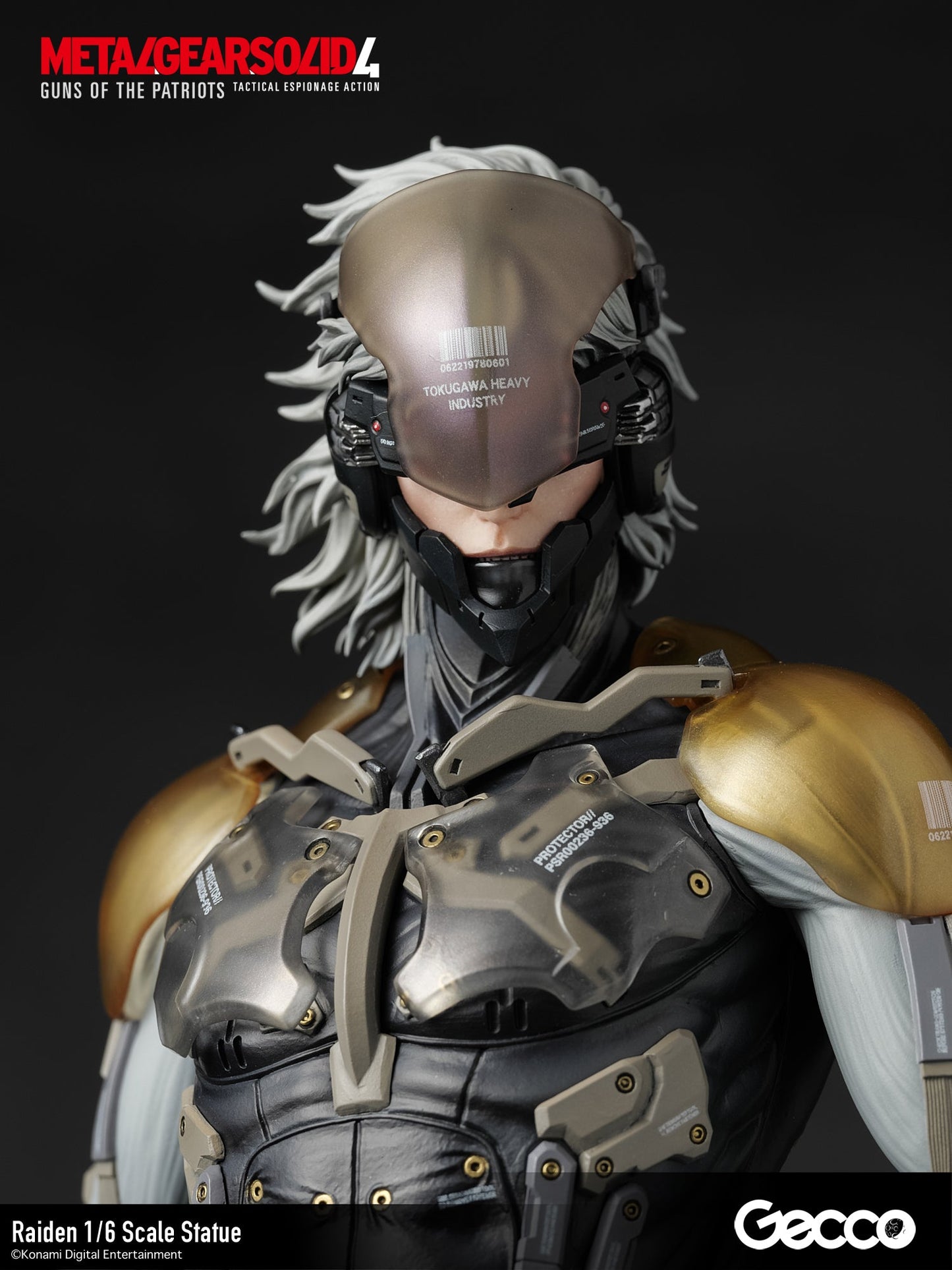 Metal Gear Solid 4 Kanonen der Patrioten - Raiden 1-6 - Statue