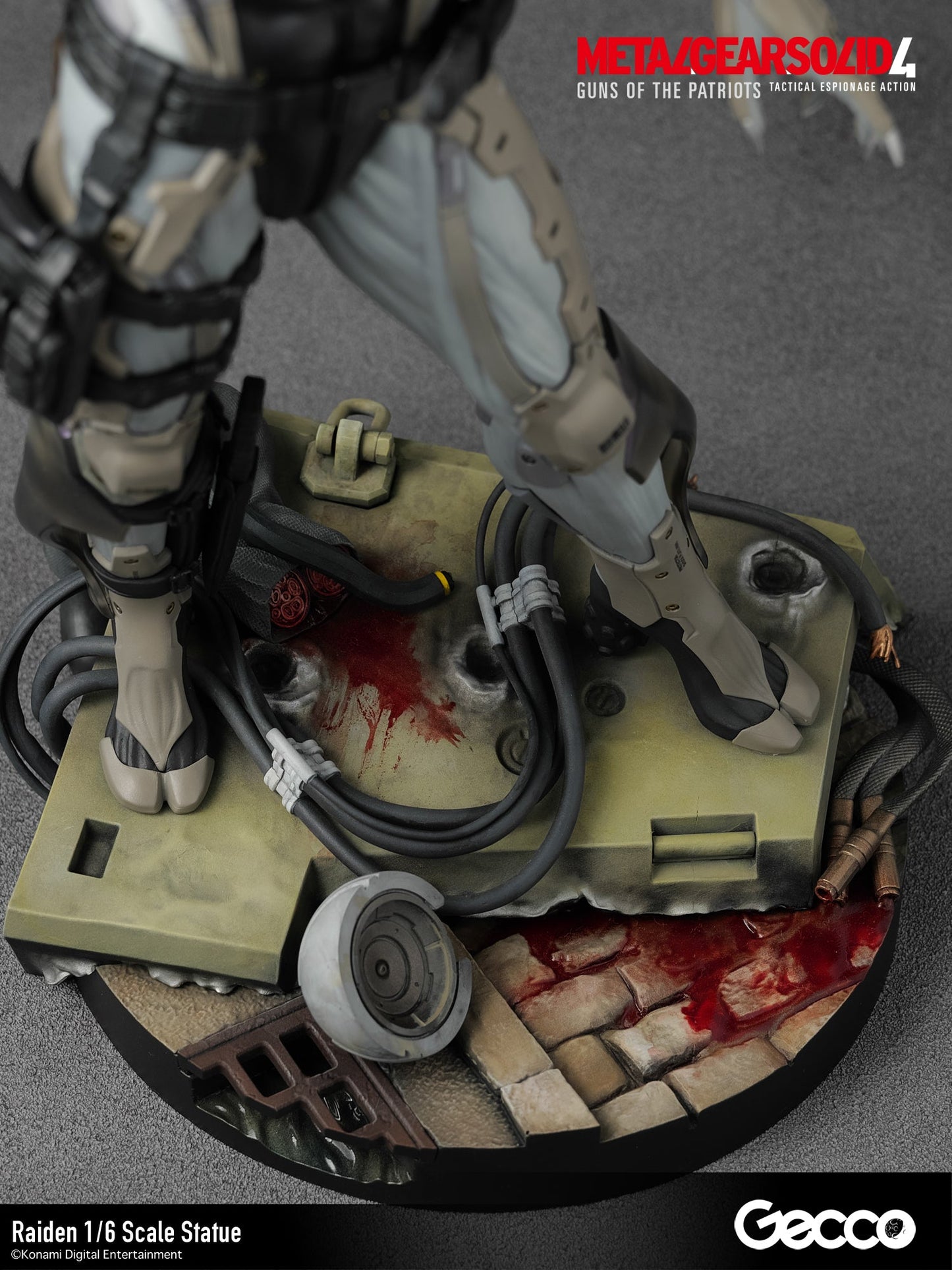Metal Gear Solid 4 Kanonen der Patrioten - Raiden 1-6 - Statue