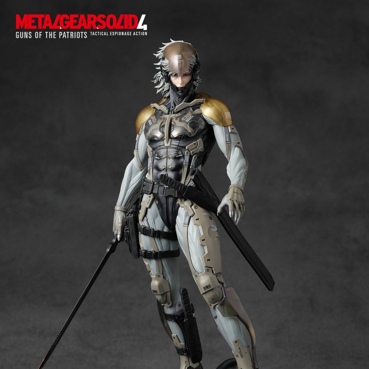 Metal Gear Solid 4 Kanonen der Patrioten - Raiden 1-6 - Statue
