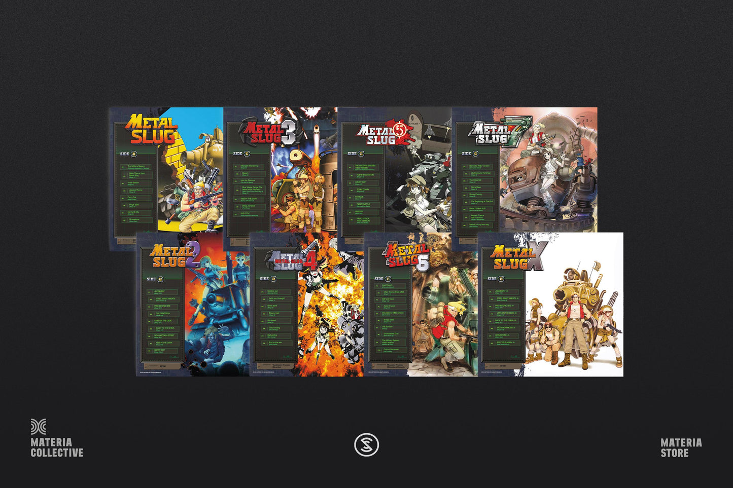 Metal Slug - 30th Anniversary Original Game Selections Box Set - 4LP Vinyl