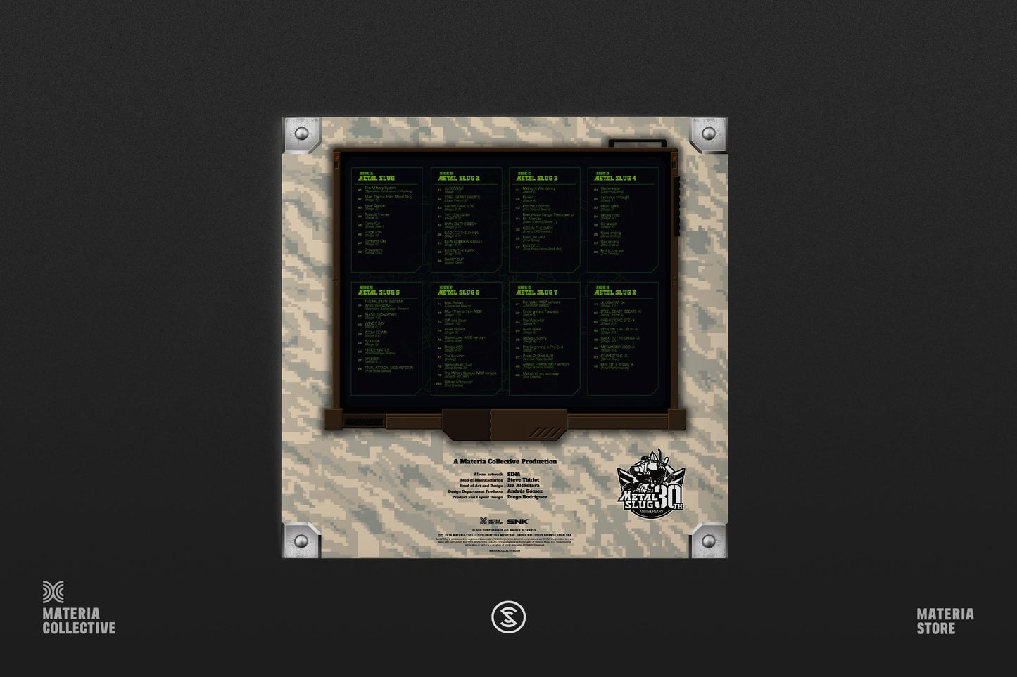 Metal Slug - 30th Anniversary Original Game Selections Box Set - 4LP Vinyl