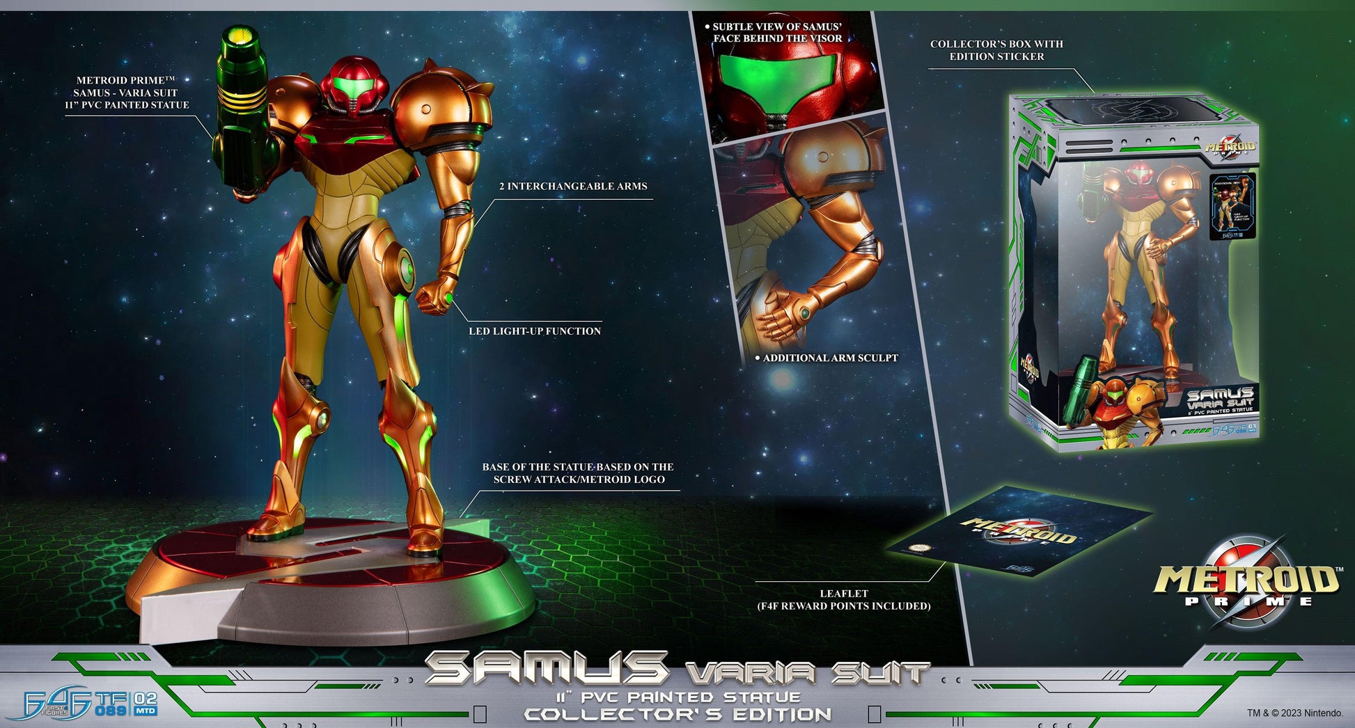 Metroid Prime - Samus Varia Suit Collector's Edition - Statue
