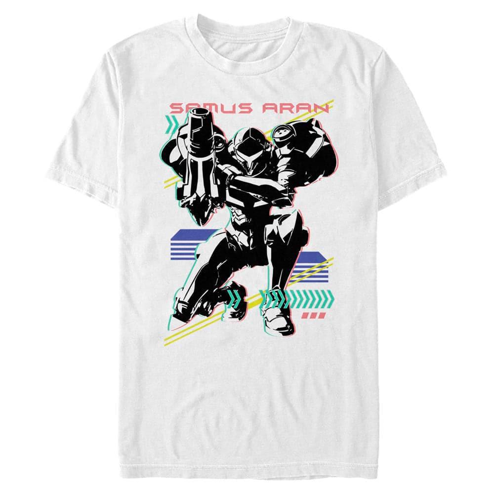 Metroid - Samus Aran Neon - T-Shirt