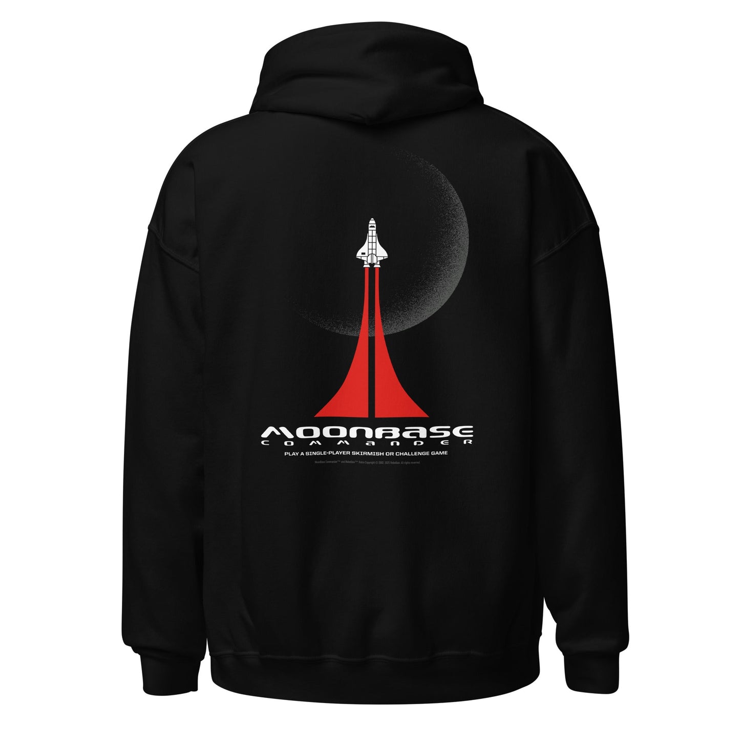 Moonbase Commander — Rocketship — Kapuzenpullover