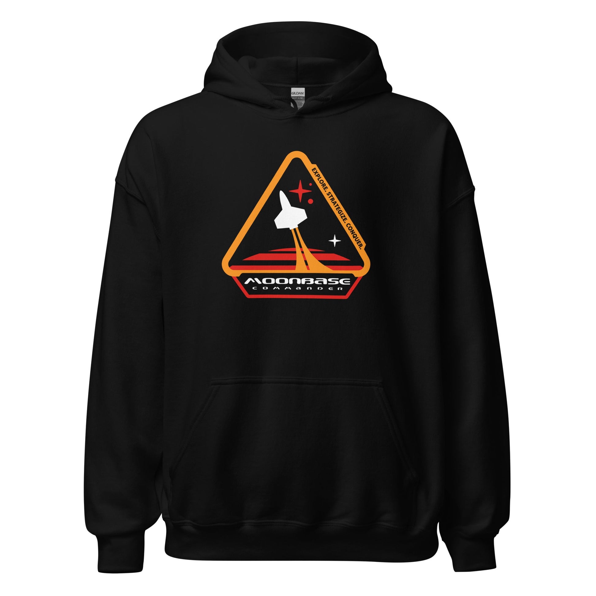 Moonbase Commander — Rocketship — Kapuzenpullover