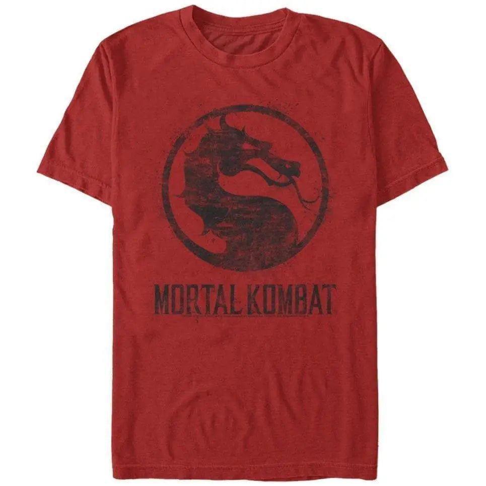 Mortal Kombat - Splatter Logo - T-Shirt