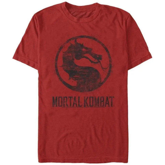 Mortal Kombat - Splatter Logo - T-Shirt