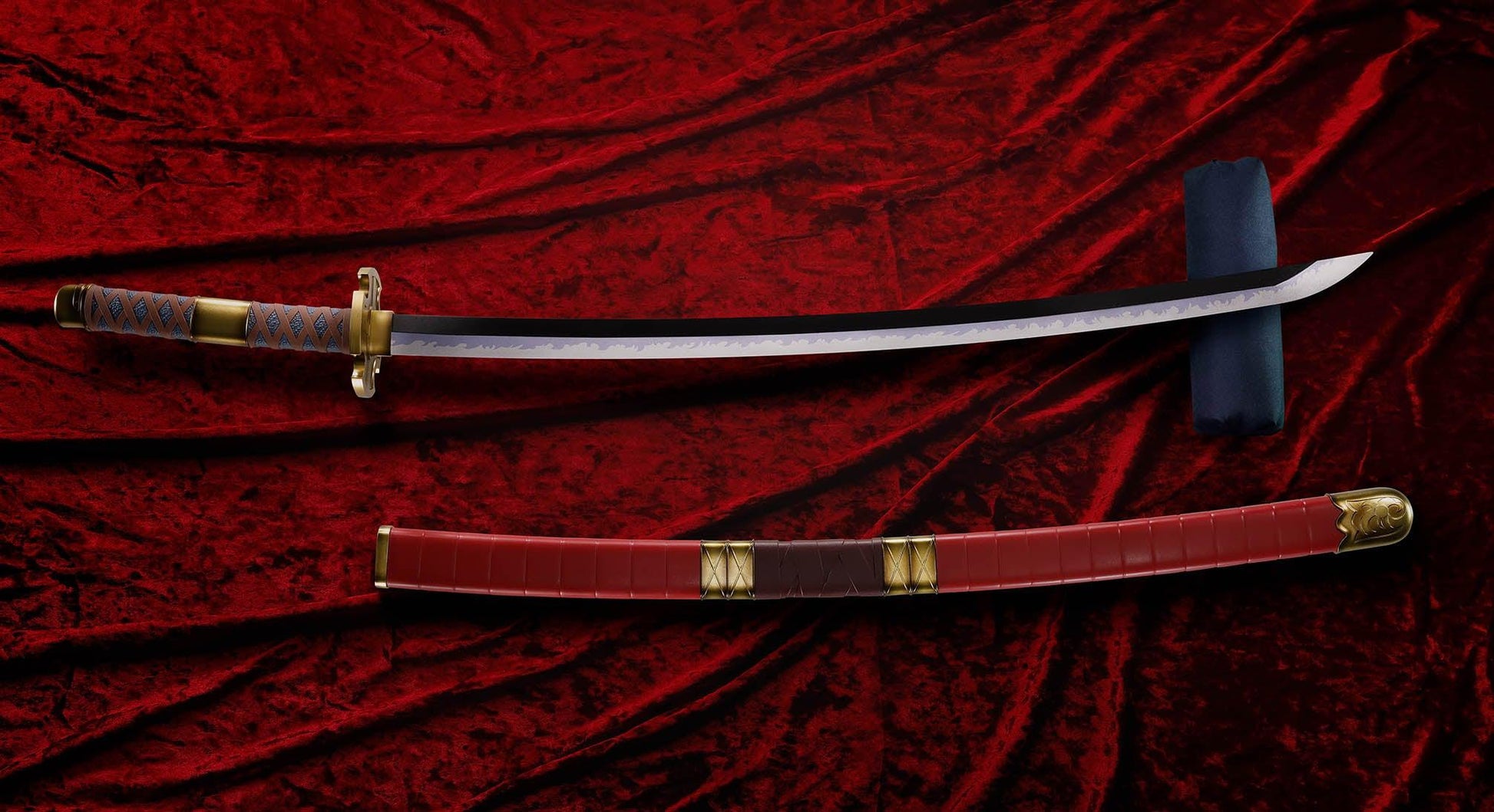 One Piece - Roronoa Zoro Three Sword Style Set - Nachbildung