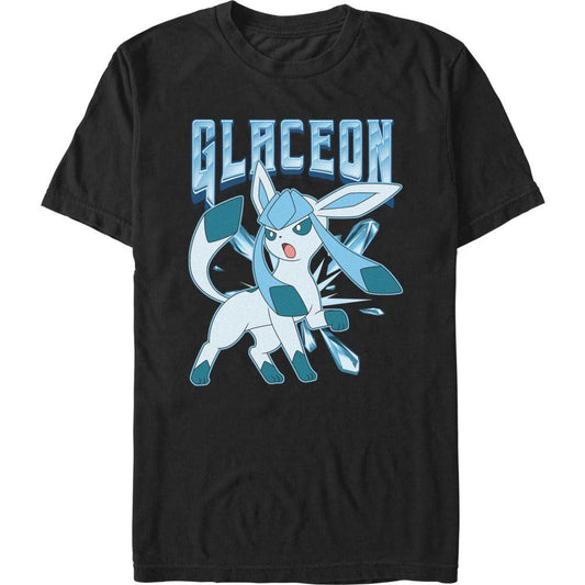 Pokemon - Glaceon Ice Beam - T-Shirt