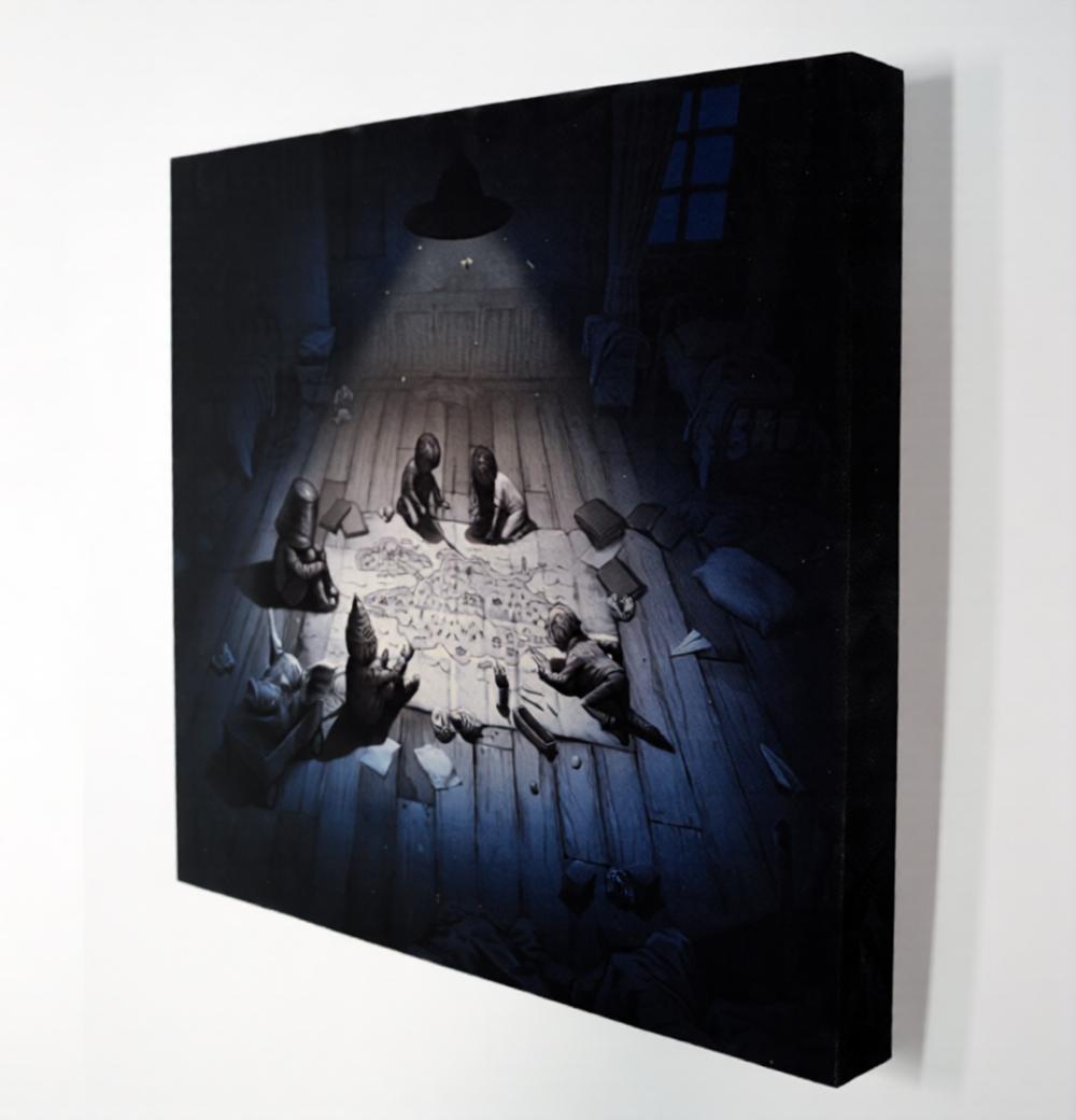 Reanimal - Vor der Flut - Limited-Edition Canvas - Print - 20x20