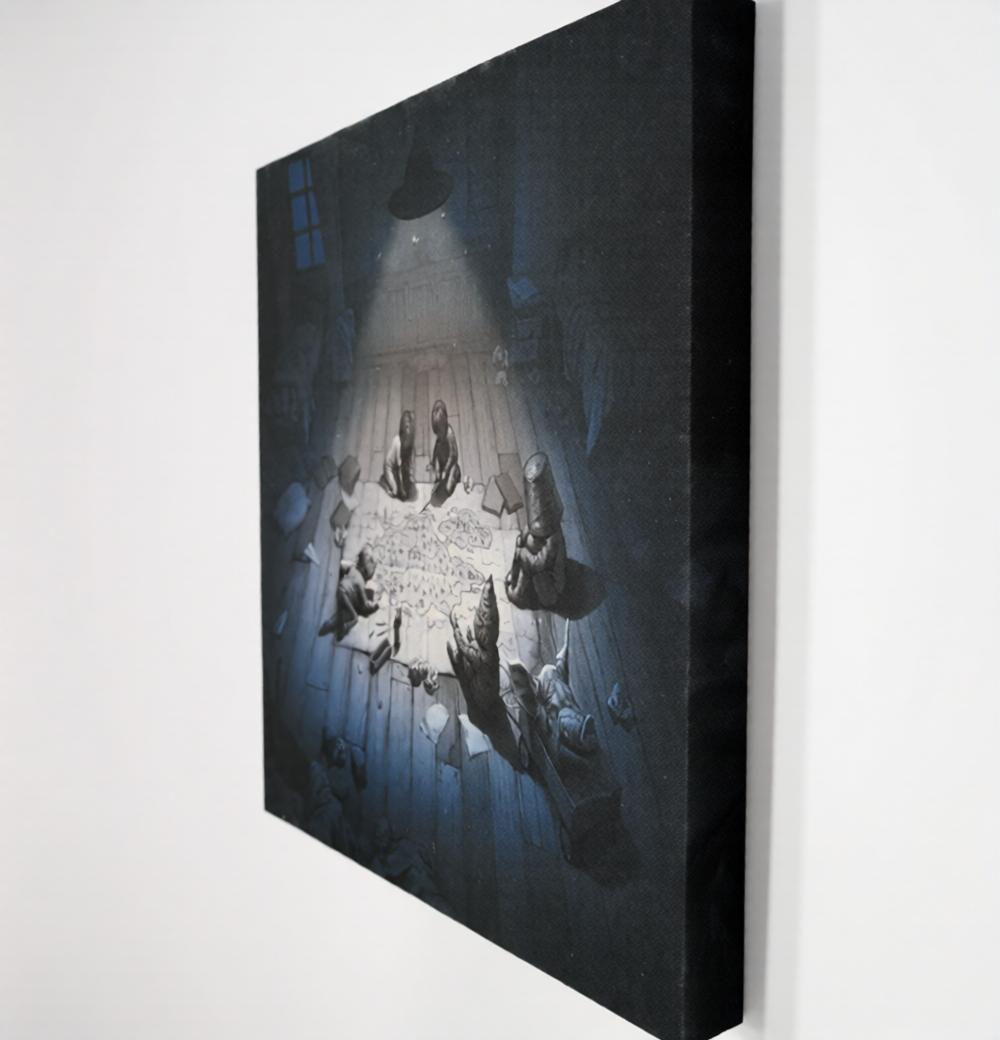 Reanimal - Vor der Flut - Limited-Edition Canvas - Print - 20x20