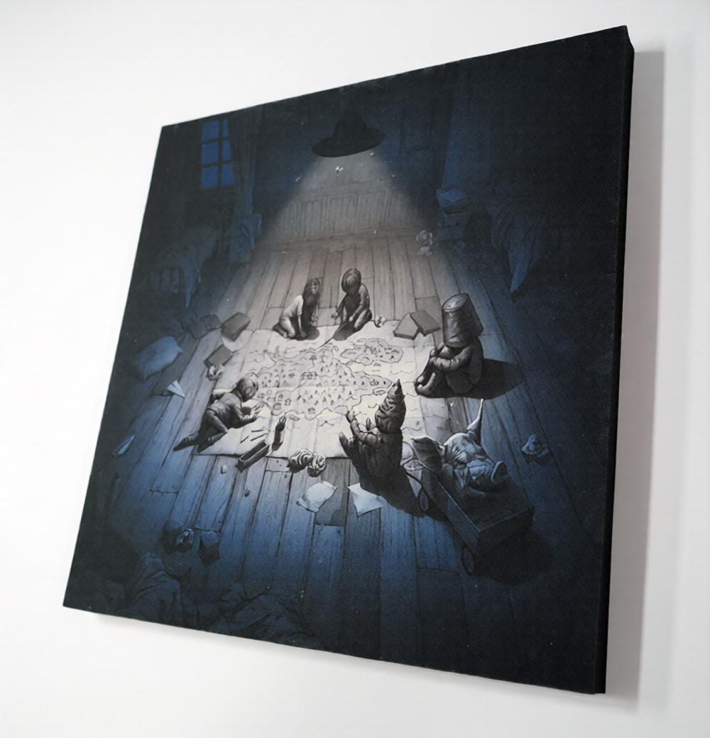 Reanimal - Vor der Flut - Limited-Edition Canvas - Print - 20x20