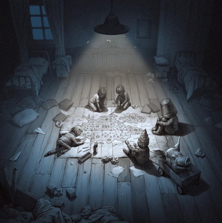Reanimal - Vor der Flut - Limited-Edition Canvas - Print - 20x20