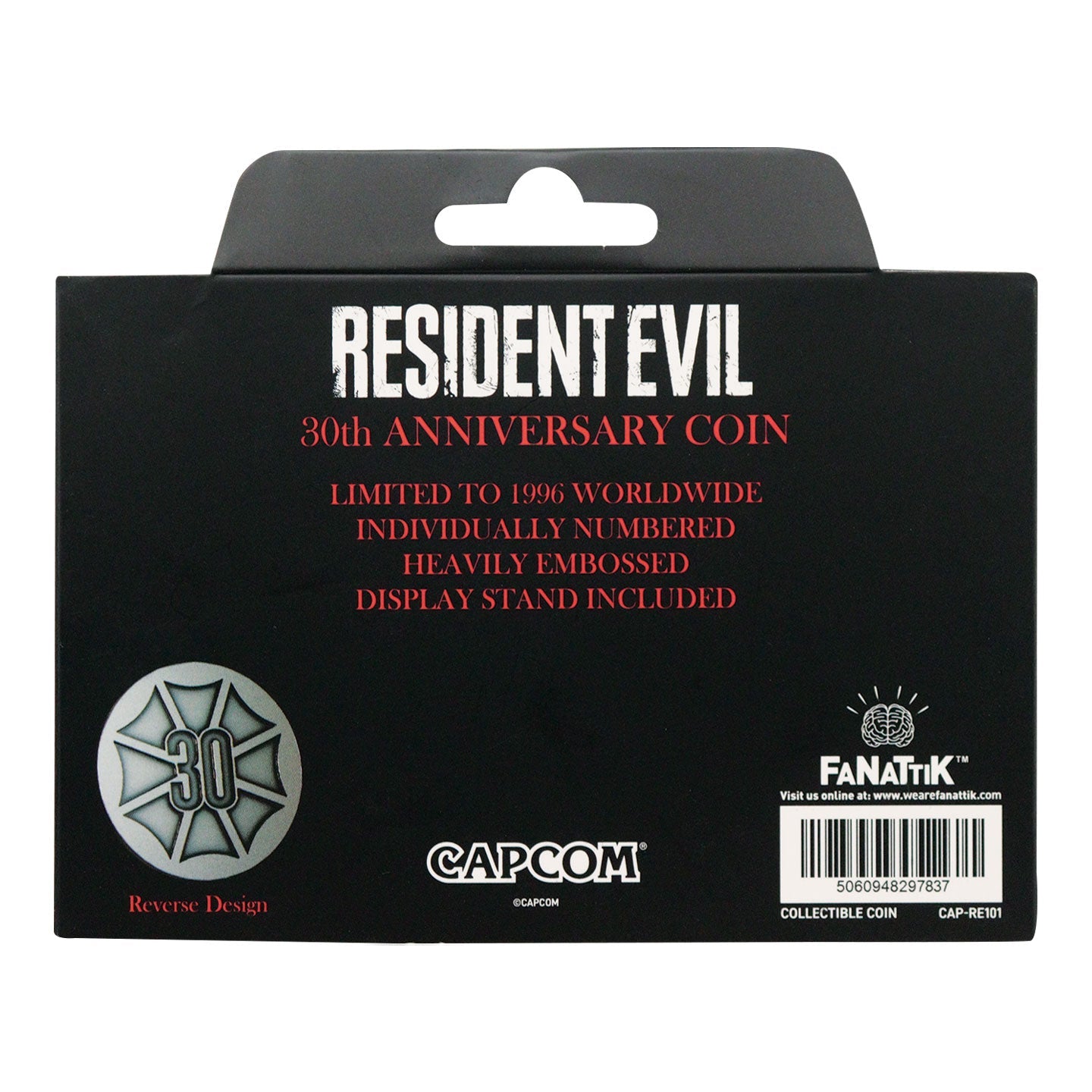 Resident Evil - Präsentation zum 30. Jahrestag - Münze