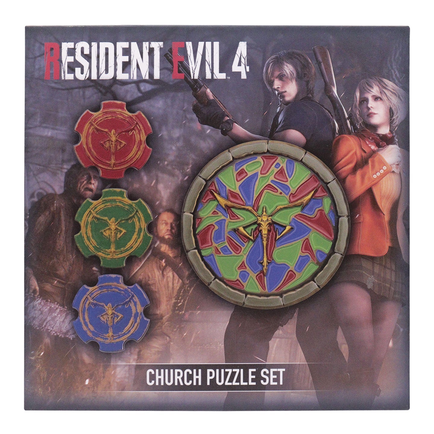 Resident Evil 4 - Church Puzzle - Medallion Set