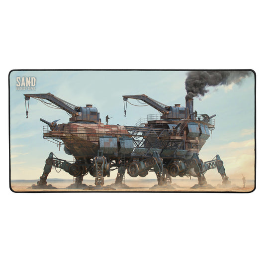 SAND Raiders von Sophie - Smoke on the Dunes - Gaming Desk Mat