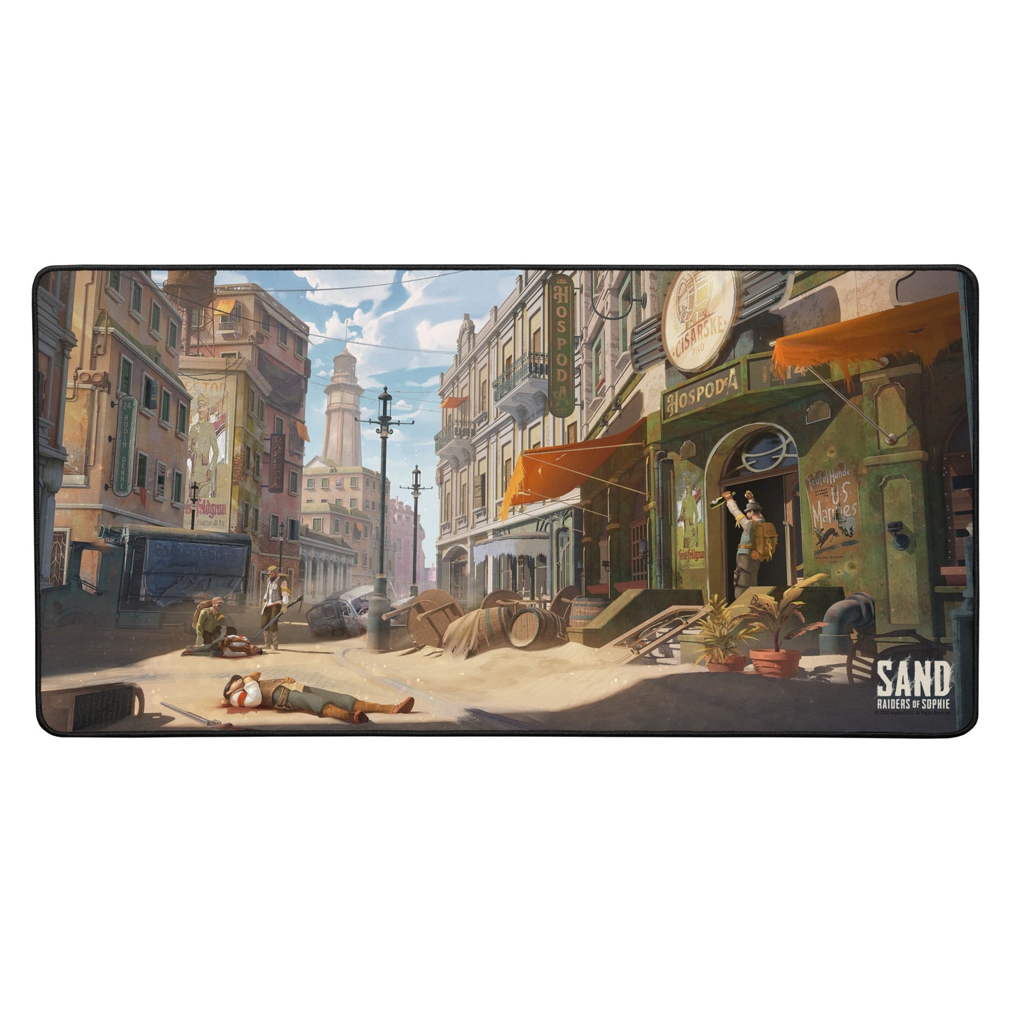 SAND Raiders von Sophie - Stara Sophie - Gaming Desk Mat