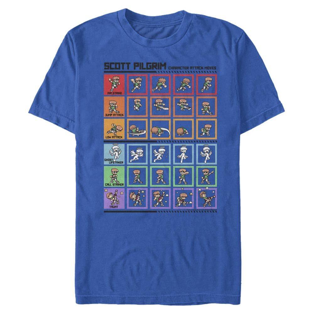 Scott Pilgrim - Pilgrim Fight Moves - T-Shirt für den Song
