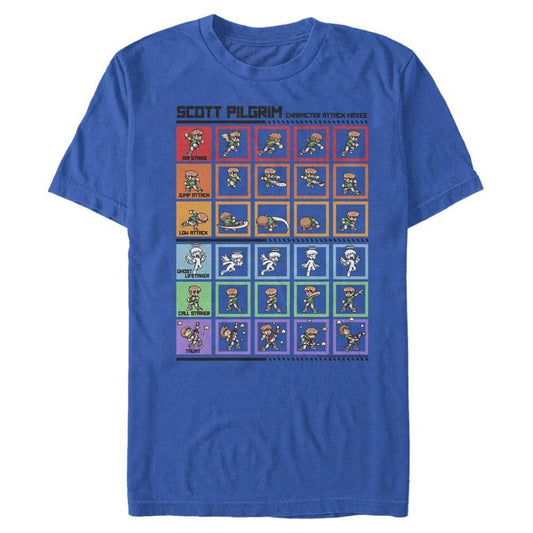 Scott Pilgrim - Pilgrim Fight Moves - T-Shirt für den Song