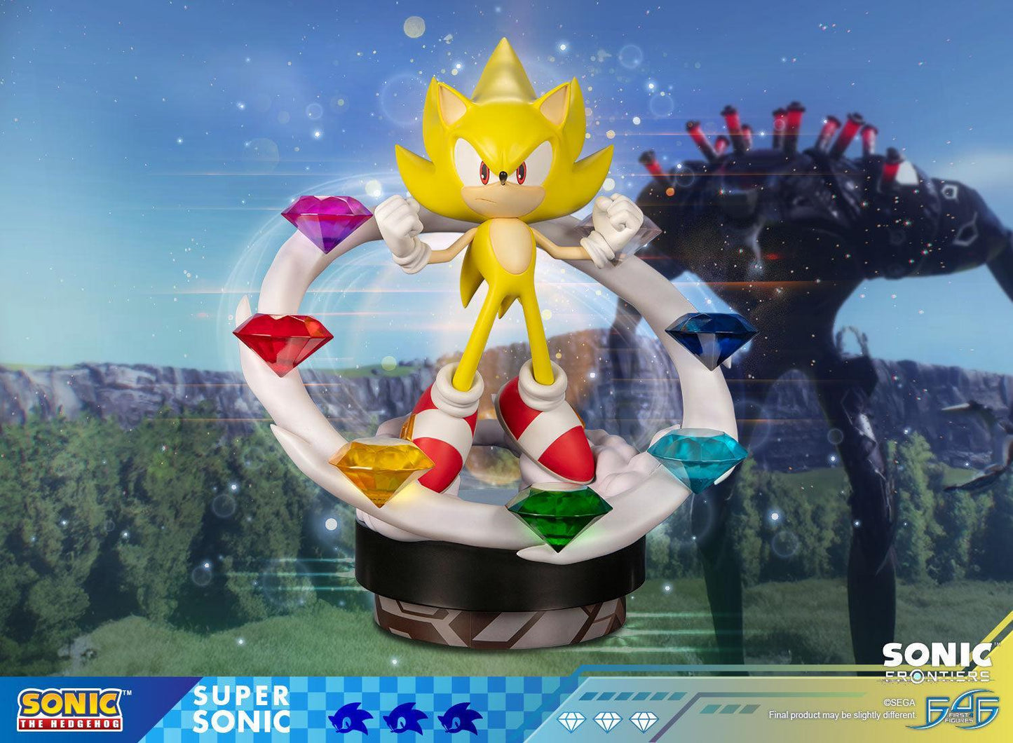 Sonic Frontiers - Super Sonic - Standard Edition - Statue
