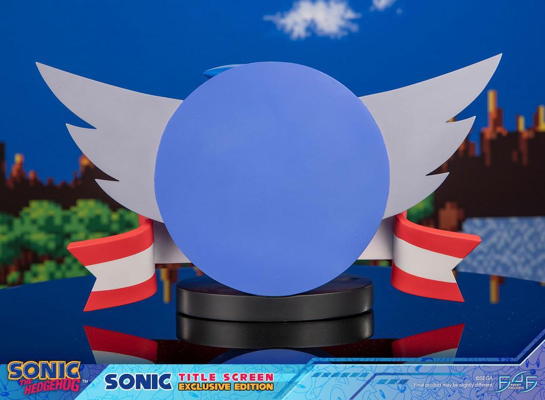 Sonic - Sonic Titel Screen Exklusive Edition - Statue
