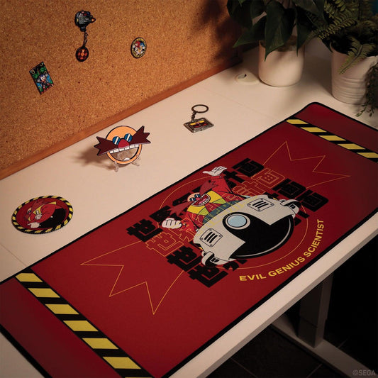 Sonic The Hedgehog - Dr. Eggman - Deskpad und Coaster Set