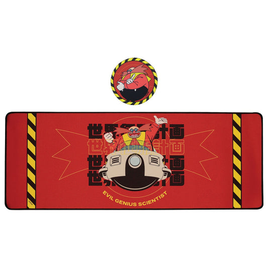 Sonic The Hedgehog - Dr. Eggman - Deskpad und Coaster Set