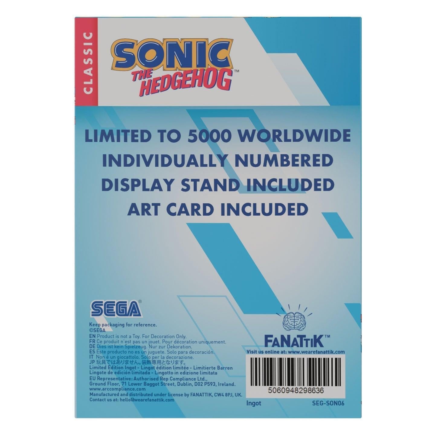 Sonic The Hedgehog - Limitierte Auflage - Ingot (Deutsche Ausgabe)