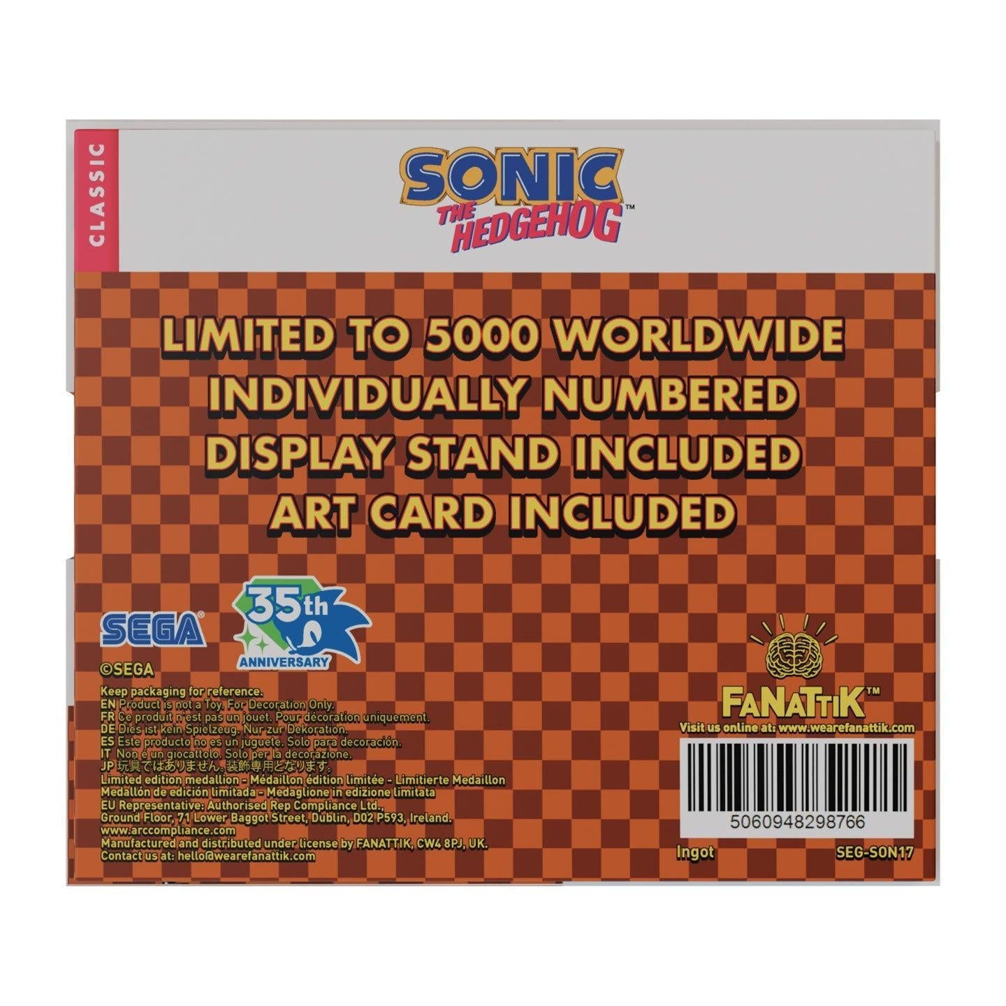 Sonic The Hedgehog - Original Logo - Medallion