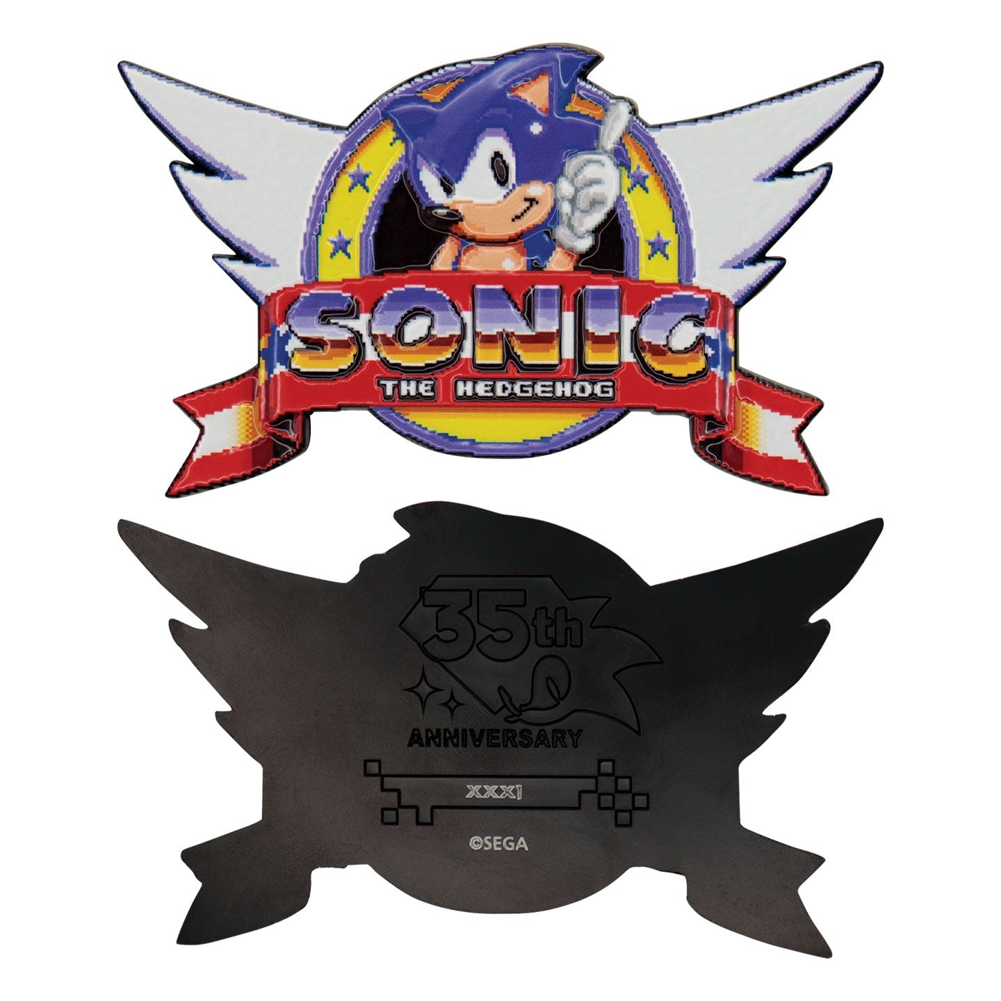 Sonic The Hedgehog - Original Logo - Medallion
