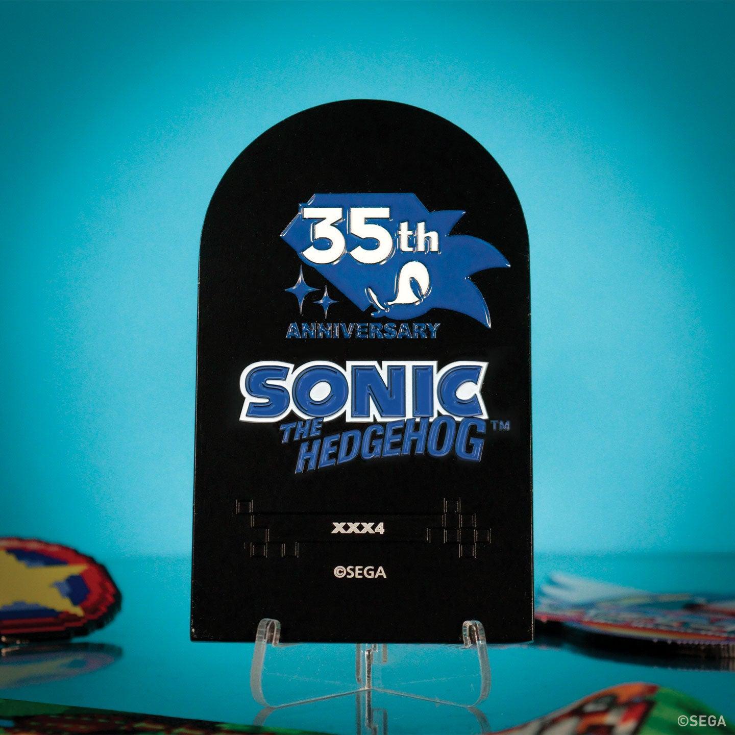 Sonic The Igel - Glasfenster-Stil - Ingot
