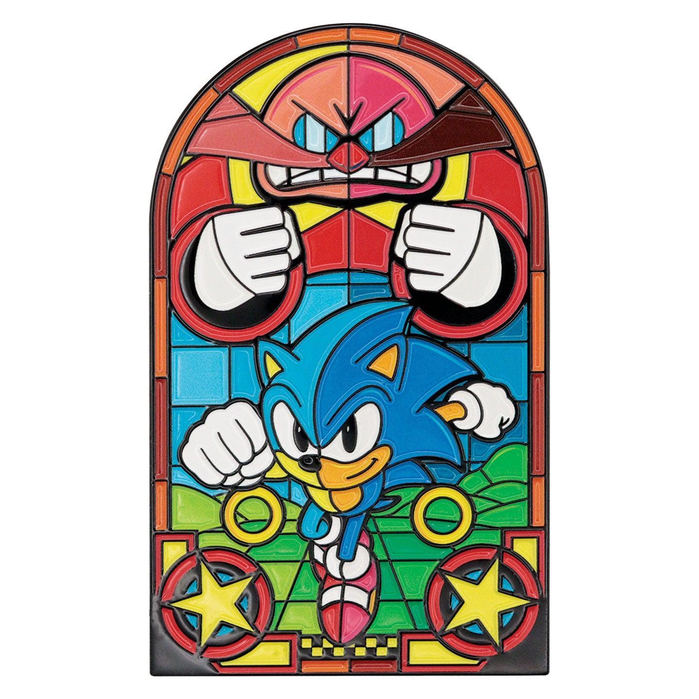 Sonic The Igel - Glasfenster-Stil - Ingot