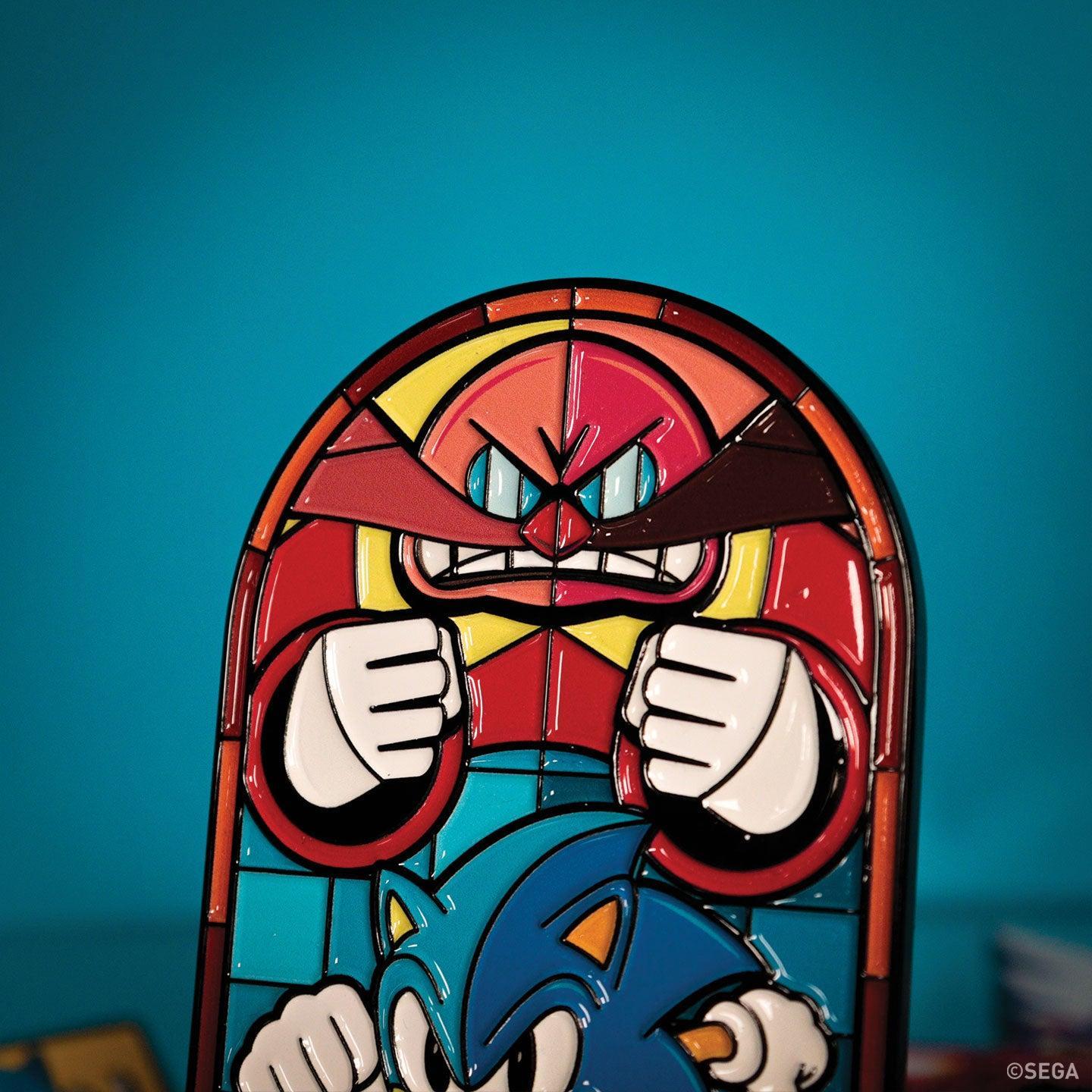 Sonic The Igel - Glasfenster-Stil - Ingot