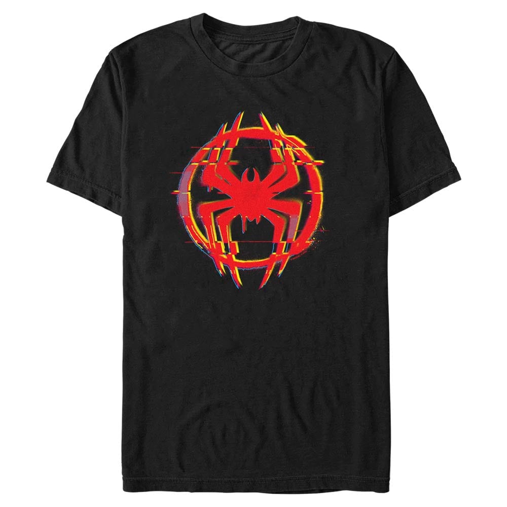 Spider-Man Across the Spider-Verse - Glitchy Spider Symbol - T-Shirt