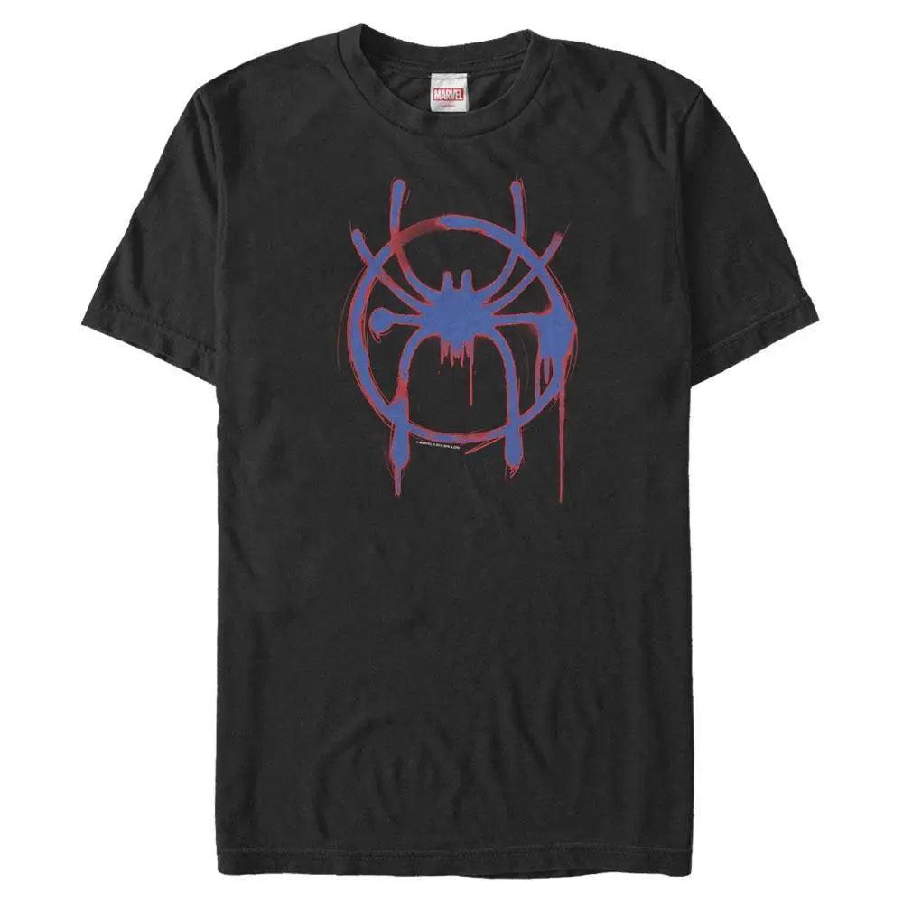 Spider-Man - Rot & Blau Miles Morales Spider-Man Emblem - T-Shirt