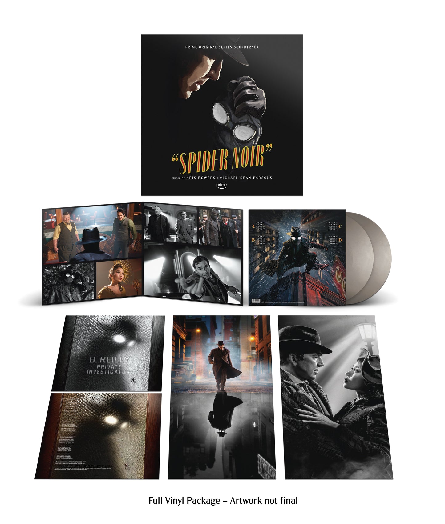 Spider-Noir - Prime Original Series Soundtrack - 2LP Vinyl
