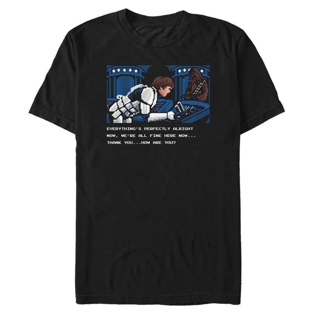 Star Wars - 8-Bit Kinoszene - T-Shirt