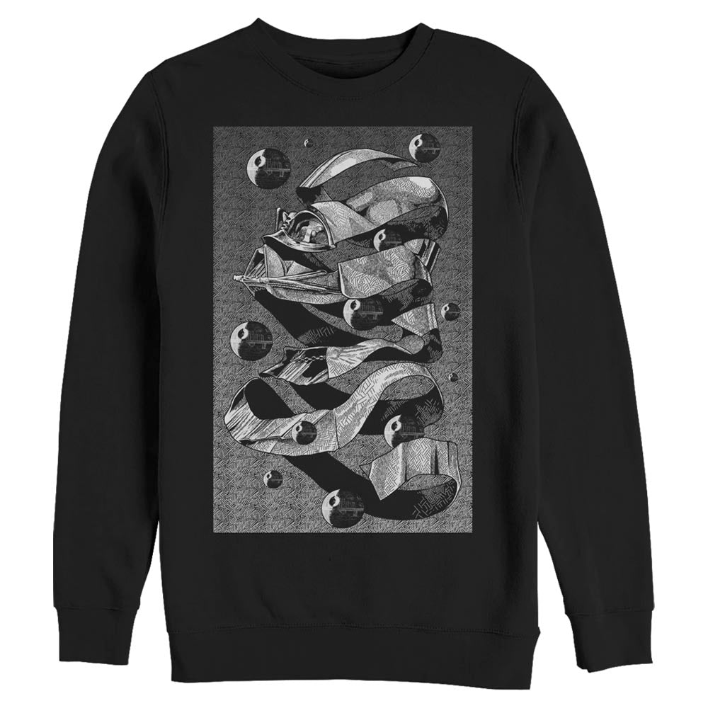 Star Wars - MC Vader Head - Rundhalspullover Sweatshirt (Deutsche Ausgabe)